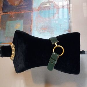 Vintage/ Catherine Dial Easley/ Leather Belt